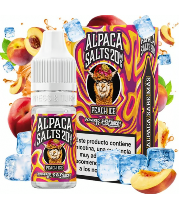 Peach Ice 10ml - Alpaca Salts